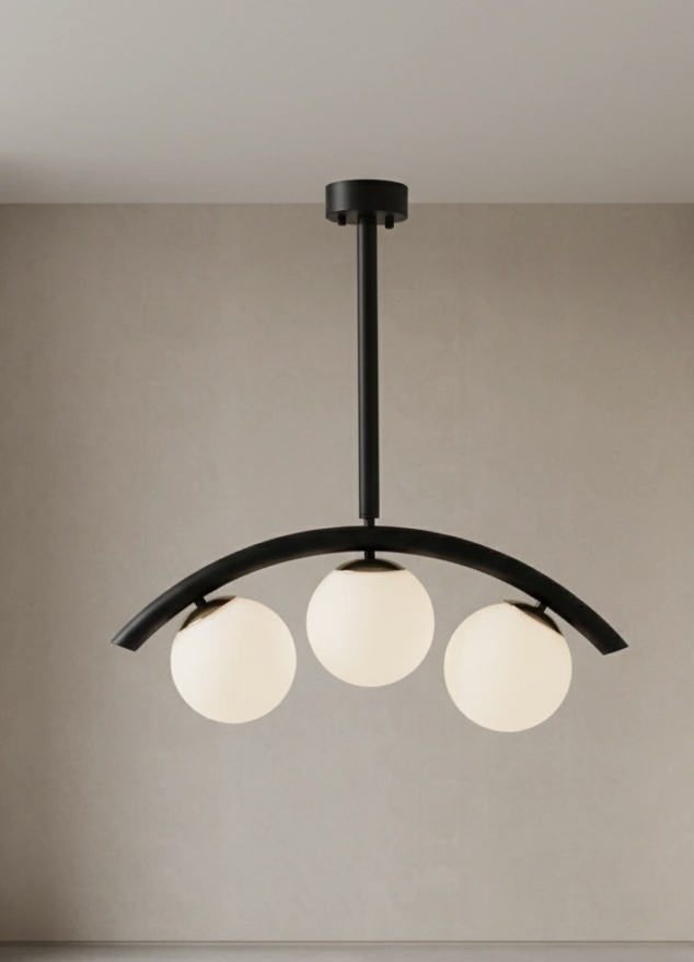 لوستر مولکولی رنگ مشکی