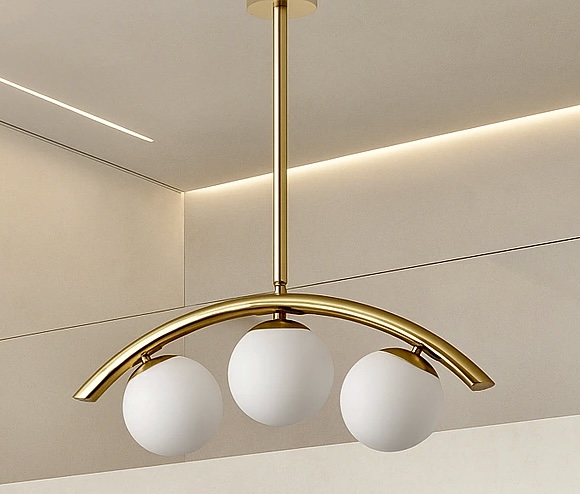 لوستر مولکولی رنگ طلایی